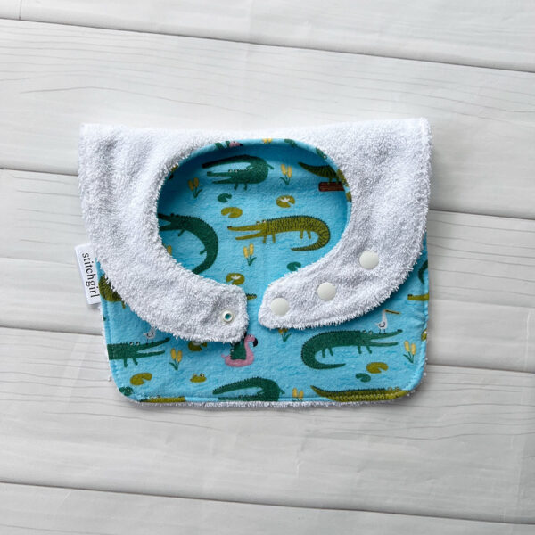Feeding Bib - Crocodiles - Image 2