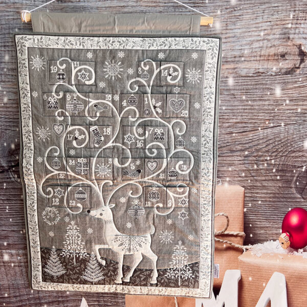 Advent Calendar - A Silvery Reindeer