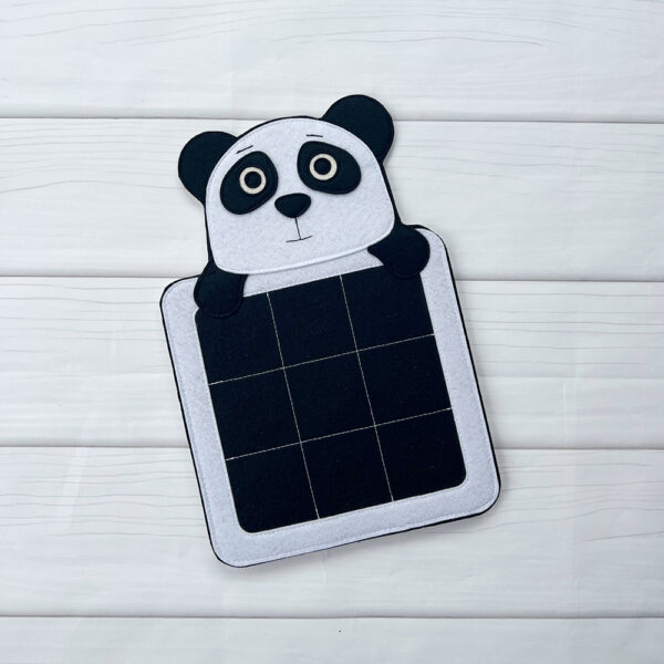Felt Range - Panda Tic Tac Toe