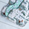 3 Shoulder Burp Towels - Our World - Image 3
